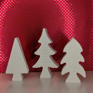 tannenbäume mit muster